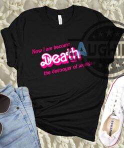 Bubenheimer Shirt Barbenheimer Tshirt Oppenheimer Barbie Shirt Barbenheimer Shirt Now I Am Become Death The Destroyer Of Worlds Barbheimer Shirt Bubenheimer Shirt Barbenheimer Tshirt Oppenheimer Barbie Shirt Barbenheimer Shirt Now I Am Become Death The Destroyer Of Worlds Barbheimer Shirt
