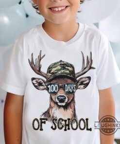 Bucks 100 Days Of School Deer Hunting Shirt Bucks 100 Days Of School Deer Hunting Shirt