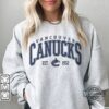 Canucks Sweatshirt Tshirt Hoodie Mens Womens Vancouver Canucks Est 1952 Shirts Vintage Vancouver Canucks Hockey Tee Vintage 90S Retro Canucks Crewneck gift