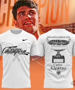 Carlos Alcaraz Roland Garros 2024 Nike Shirt Unleash Your Inner Champion With Tennis Tee Carlos Alcaraz Roland Garros 2024 Nike Shirt Unleash Your Inner Champion With Tennis Tee