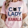 Cat Lady For Kamala Harris 2024 Shirt