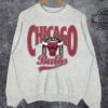 Chicago Bulls Crewneck Sweatshirt Tshirt Hoodie Mens Womens Vintage Basketball Chicago Bulls Game Day Shirts 90S Nba Crew Neck Graphic Tee Shirt