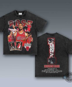 Chicago Bulls Derrick Rose Hoodie T Shirt Sweatshirt Vintage