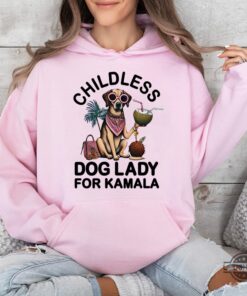Childless Dog Lady For Kamala Harris 2024 Shirt Childless Dog Lady For Kamala Harris 2024 Shirt