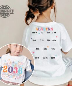 Class Of 2036 Shirt Double Sided Class Of 2036 Handprint Shirt First Day Of School Shirt Welcome Back To School 2023 Sweatshirt Hoodie For Youth Kids Class Of 2036 Shirt Double Sided Class Of 2036 Handprint Shirt First Day Of School Shirt Welcome Back To School 2023 Sweatshirt Hoodie For Youth Kids