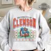Clemson Football Shirt Sweatshirt Hoodie Clemson Tigers Shirt Vintage Duke Clemson Football 2023 College Football Shirts Clemson Game Tshirt