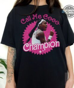Coco Gauff Champion T Shirt Sweatshirt Hoodie Barbie Font Sabalenka Call Me Coco Champion Tshirt Us Open Coco Gauff Shirts Coco Tennis 2023 Shirt Coco Gauff Champion T Shirt Sweatshirt Hoodie Barbie Font Sabalenka Call Me Coco Champion Tshirt Us Open Coco Gauff Shirts Coco Tennis 2023 Shirt