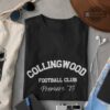 Collingwood Premiership Tshirt Hoodie Sweatshirt Mens Womens Kids Afl Grand Final Shirts Collingwood Football Club Premier League T Shirt Australian Rules Football