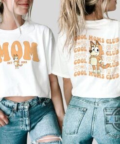Cool Moms Club Sweatshirt Bluey Mom Name Personalized Bluey Mom Shirt Bluey Mom Sweatshirt Bluey T Shirt Cool Moms Club Sweatshirt Bluey Mom Name Personalized Bluey Mom Shirt Bluey Mom Sweatshirt Bluey T Shirt