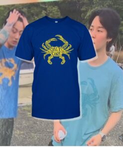 Crab Salty To The Core Shirt Worn By Jungkook And Jimin Bts While Kayaking Crab Salty To The Core Shirt Worn By Jungkook And Jimin Bts While Kayaking