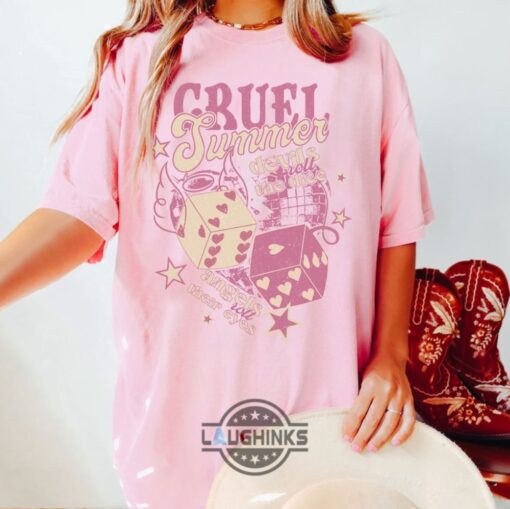 Cruel Summer Comfort Color Shirt Taylor Lover Merch Taylor Swiftie Merch Shirt Lover Song Gift For Fans Gift For Her Tshirt Sweatshirt Hoodie