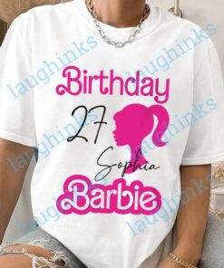 Custom Barbie Birthday Shirt For Adults Kids Barbie Birthday Shirt Ideas Personalized Birthday Barbie Shirt Girls Womens Barbie Shirt Canada Us Uk Birthday Gift Shirts Custom Barbie Birthday Shirt For Adults Kids Barbie Birthday Shirt Ideas Personalized Birthday Barbie Shirt Girls Womens Barbie Shirt Canada Us Uk Birthday Gift Shirts