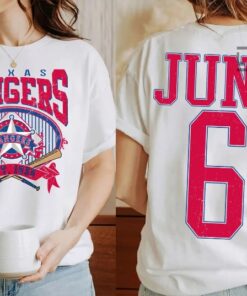 Custom Number and Name Vintage Texas Rangers shirt 2 sides Best Baseball Fan T Shirt Custom Number and Name Vintage Texas Rangers shirt 2 sides Best Baseball Fan T Shirt