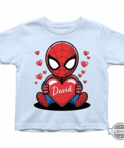 Custom Spider Man Valentines Day Shirt Custom Spider Man Valentines Day Shirt