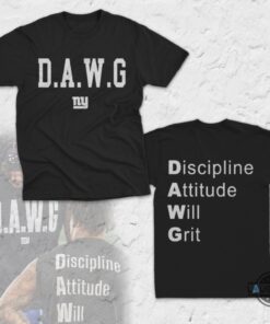Dawg Malik Nabers Shirt Discipline Attitude Will Grit Ny Giants Football Shirt Dawg Malik Nabers Shirt Discipline Attitude Will Grit Ny Giants Football Shirt