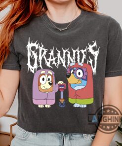 Death Metal Grannies Shirt Funny Goth Rock Bluey Family Shirts Death Metal Grannies Shirt Funny Goth Rock Bluey Family Shirts