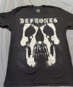 Deftones Skull Shirt Reprinted