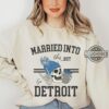 Detroit Lions Apparel Near Me Clearance Sale Football Crewneck Sweatshirt Tshirt Hoodie Married Into This But Go Detroit Skull Dead Inside