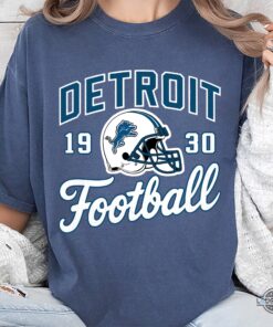 Detroit Lions Football Helmet 1930 Vintage Shirt Detroit Lions Football Helmet 1930 Vintage Shirt