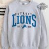 Detroit Lions Sweatshirt Tshirt Hoodie Mens Womens Kids Vintage Detroit Lions Apparel Nfl Football Crew Neck Sweater Game Day Shirts Gift For Fan