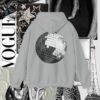 Disco Ball Hoodie Tshirt Sweatshirt Mens Womens Disco Ball Aesthetic Trendy Shirts Faux Glitter Disco Ball Decoration T Shirt Gift For Disco Music Lovers