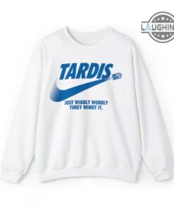 Doctor Who T Shirt Sweatshirt Hoodie Mens Womens Nike Swoosh Just Wibbly Wobbly Timey Wimey It Crewneck Shirts Doctor Who 60Th Anniversary Gift For Fans Doctor Who T Shirt Sweatshirt Hoodie Mens Womens Nike Swoosh Just Wibbly Wobbly Timey Wimey It Crewneck Shirts Doctor Who 60Th Anniversary Gift For Fans