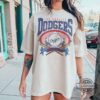 Dodgers Crew Neck Sweatshirt Tshirt Hoodie Mens Womens Kids Vintage La Dodgers Baseball Crewneck Retro Los Angeles Dodgers Tee World Series Game Day Gift
