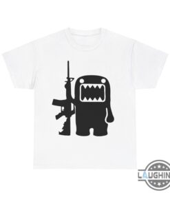Domo Kun Ak47 Gun Shirt Y2k Domo Kun Ak47 Gun Shirt Y2k