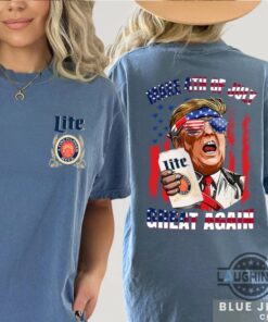 Donald Trump Miller Lite Make 4Th Of July Great Again T Shirt Sweatshirt Hoodie Donald Trump Miller Lite Make 4Th Of July Great Again T Shirt Sweatshirt Hoodie