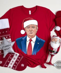Donald Trump Santa Claus Shirt Funny Christmas Gift Donald Trump Santa Claus Shirt Funny Christmas Gift