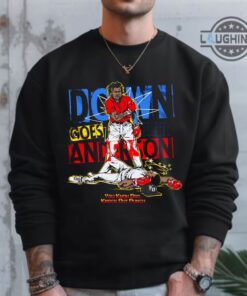 Down Goes Anderson Shirt Jose Ramirez Tim Anderson Shirt Jose Ramirez Shirt Jose Ramirez Fight Tim Anderson Sweatshirt Hoodie Mens Womens