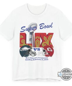 Eagles Vs Chiefs Super Bowl Tee Shirt Champions 2025 Eagles Vs Chiefs Super Bowl Tee Shirt Champions 2025