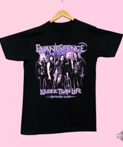 Evanescence Shirt Louder Than Life Gothic Metal Band Tee