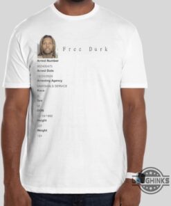 Free Lil Durk T Shirt Sweatshirt Hoodie Lil Durk Arrested Shirt With Signature On The Back Free Lil Durk T Shirt Sweatshirt Hoodie Lil Durk Arrested Shirt With Signature On The Back