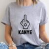 Fuck Kanye Shirt Anti Nazi Tee New Kayne West Middle Finger Shirt