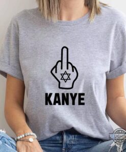 Fuck Kanye Shirt Anti Nazi Tee New Kayne West Middle Finger Shirt Fuck Kanye Shirt Anti Nazi Tee New Kayne West Middle Finger Shirt