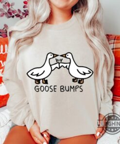 Goosebumps Shirt Sweatshirt Hoodie Mens Womens Kids Funny Geese Bumping Shirts Goose Bumps Cute Meme Trendy Tshirt Retro Cartoon Tee Goosebumps Shirt Sweatshirt Hoodie Mens Womens Kids Funny Geese Bumping Shirts Goose Bumps Cute Meme Trendy Tshirt Retro Cartoon Tee
