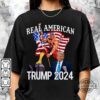 I Am A Real American Hulk Hogan Trump Shirt Donald Trump 2024 Funny Shirts Trumpamania Tee