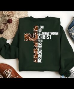 I Can Do All Things Through Christ Who Strengthens Me Vintage Religious Shirt
