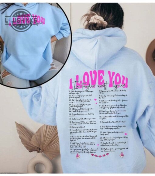 I Love You Ts Lyric Shirt All Too Well Taylor Vintage Taylors Version Tshirt Taylor Merch Taylor Swiftie Shirt Mens Womens Tshirt Sweatshirt Hoodie