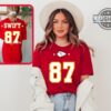In My Chiefs Era Shirt Sweatshirt Hoodie Taylor Swift Travis Kelce Jersey 87 Shirts Kansas City Chiefs Tshirt