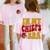 In My Chiefs Era T Shirt Sweatshirt Hoodie Double Sided Kansas City Chiefs Shirt Taylor Swift Travis Kelce Shirts Kc Chiefs Tshirt Chiefs Game Football Shirt