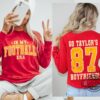 In My Suoer Bowl Era Shirt Sweatshirt Hoodie Go Taylors Boyfriend Funny Shirts Kansas City Chiefs Football 87 2024 Superbowl Tshirt Kelce Taylor Gift For Swifties