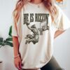 Jesus Playing Basketball Shirt Sweatshirt Hoodie Mens Womens He Is Rizzing Shirts Vintage 90S Funny Jesus Shirt Humor Easter Gift Humor Christian Easter Tee