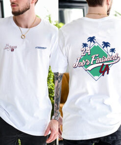 Jobs Finished 8 In 24 Shirt T Shirt Sweatshirt Hoodie 2024 World Series Dodgers Champions Graphic Tee