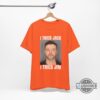 Justin Timberlake Mug Photo Shirt I Tried Jack And I Tried Jim Funny Mugshot Shirts