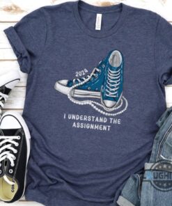 Kamala Harris Chucks And Pearls I Understand The Assignment Shirt 2024 Kamala Harris Chucks And Pearls I Understand The Assignment Shirt 2024