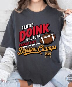 Kansas City Chiefs Football Division Champs 2024 Shirt A Little Doink For The Division Nfl Football Fan Gift