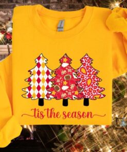 Kansas City Chiefs Tis The Season Christmas Trees Shirt Kansas City Chiefs Tis The Season Christmas Trees Shirt