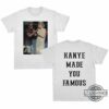 Kanye West Taylor Swift Shirt Sweatshirt Hoodie Mens Womens Funny Kanye Make You Famous Tshirt Kanye West Drama Tee Im Sorry Kanye Tweet Swiftie Shirts
